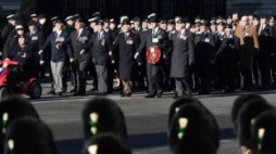 Weterani podczas obchodów Remembrance Sunday. Fot. PAP/EPA