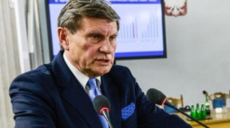 Leszek Balcerowicz podczas debaty „25-lecie polskich przemian gospodarczych” w Sejmie Fot. PAP/J. Kamiński