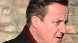 premier David Cameron w Muzeum Auschwitz. Fot. PAP/J. Bednarczyk