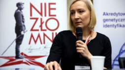 Antropolog, archeolog Katarzyna Kuźniarska. Warszawa, 03.12.2014. Fot. PAP/T. Gzell
