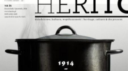 Fragment okładki październikowego wydania kwartalnika „Herito”