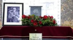 Uroczystości pogrzebowe Tadeusza Konwickiego. Fot. PAP/J. Turczyk