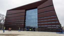 Budowa Narodowego Forum Muzyki we Wrocławiu. Fot. PAP/A. Koźmiński