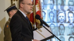 Prezes IPN Łukasz Kamiński. Fot. PAP/J. Kamiński
