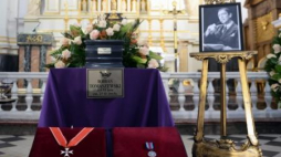 Uroczystości pogrzebowe B. Tomaszewskiego. Fot. PAP/J. Turczyk