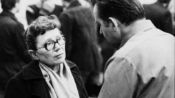 Anna Walentynowicz i Marian Jurczyk. Gdańsk, 1981.03.31. Fot. PAP/CAF/S. Kraszewski