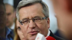 Prezydent Bronisław Komorowski fot.PAP/Radek Pietruszka
