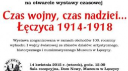 Czas wojny, czas nadziei... Łęczyca 1914-1918