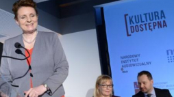 Minister kultury i dziedzictwa narodowego Małgorzata Omilanowska. Fot. PAP/M. Obara