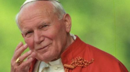 Papież Jan Paweł II. Żywiec 22.05.1995. Fot. PAP/P. Kopczyński