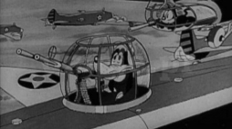 Kadr z filmu „Nimbus wyzwolony”. Reż. R. Jeannin. Francja 1943. Źródło: Filmoteka Narodowa