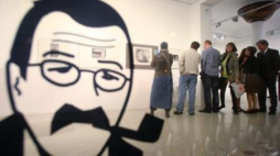 Wystawa "Gunter Grass-kolekcja gdańska" w Gdańsku. Fot. PAP/P. Wittman