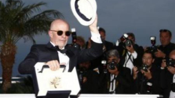 Francuski reżyser Jacques Audiard zdobywca Złotej Palmy. Fot. PAP/EPA