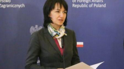Wiceminister spraw zagranicznych Henryka Mościcka-Dendys. Fot. PAP/P. Supernak 