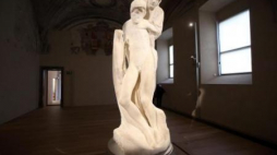 Pieta Rondanini z 1564 roku - ostatnie dzieło, nad którym pracował Michał Anioł Buonarroti. Fot. PAP/EPA