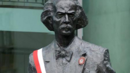  Pomnik Ignacego Paderewskiego odsłonięty przez prezydenta Bronisława Komorowskiego w Poznaniu. Fot. PAP/J. Kaczmarczyk