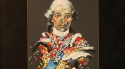  Stanisław August Poniatowski. "Nowy poczet władców Polski. Waldemar Świerzy kontra Jan Matejko". Fot. PAP/L. Szymański