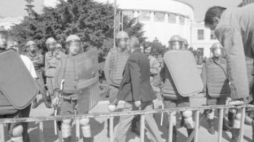 Demonstracja opozycji w 1989 r. w Warszawie. Foto: Fotorzepa/Przemek Wierzchowski