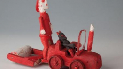 Stanisław Mika "Diabelski traktor", 1978 r. Źródło: Muzeum Etnograficzne w Krakowie