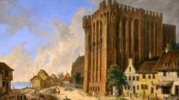 Pałac Wielkich Mistrzów w Malborku D. Quaglio, 1834. Muzeum Narodowe w Gdańsku