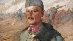 Rtm. Zbigniew Dunin-Wąsowicz. Portret K. Żelechowskiego. Źródło: Muzeum Narodowe w Krakowie
