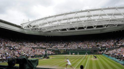 Wimbledon, kort centralny. Fot. PAP/EPA