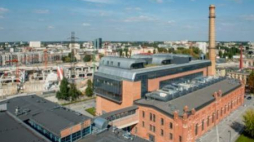 Zrewitalizowana zabytkowa elektrociepłownia EC1, siedziba instytucji EC1-Miasto Kultury w Łodzi. Fot. PAP/G. Michałowski