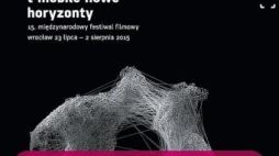 Plakat 15 edycji Festiwalu Nowe Horyzonty