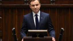 Wystąpienie prezydenta Andrzeja Dudy przed Zgromadzeniem Narodowym. Fot. PAP/R. Pietruszka
