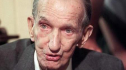 Jan Karski 2000 r. Fot. PAP/T. Gzell