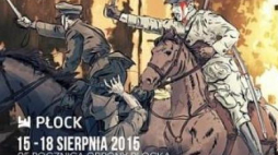 Plakat obchodów 95. rocznicy obrony Płocka przed bolszewikami