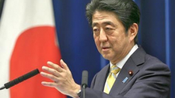 Premier Japonii Shinzo Abe Fot.PAP/EPA