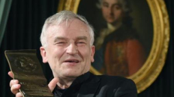 Stanisław Leszczyński nagrodzony w kategorii Muzyka. Fot. PAP/R. Pietruszka