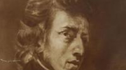 Fryderyk Chopin. Fot. obrazu Eugene Delacroix z 1838 r. Źródło: CBN Polona