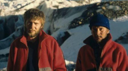 Artur Hajzer (L) i Jerzy Kukuczka. Polska wyprawa na Annapurnę. Nepal 1987. Fot. PAP/Archiwum rodzinne Jerzego Kukuczki