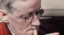 James Joyce. Fot. Gisele Freund Źródło: MNK