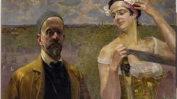 Jacek Malczewski, Autoportret z Thanatosem, 1919 Fot.Muzeum Miejske Wrocławia