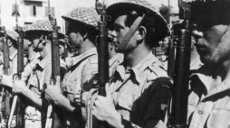 Żołnierze II Korpusu Polskiego po zajęciu Ankony. 19 lipiec 1944 r. Fot. NAC