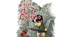 Jedna z kart komiksu "Wojenna Odyseja Antka Srebrnego"