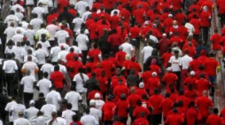 XXI Bieg Niepodległości. Fot. PAP/ Bartłomiej Zborowski