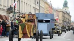 Uczestnicy defilady historycznej z okazji Święta Niepodległości. Fot. PAP/B. Zborowski