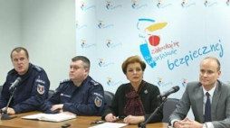 Uczestnicy konferencji prasowej nt. zgromadzeń publicznych w dniu Święta Niepodległości w Warszawie Fot. PAP/R. Guz