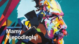 Projekt muralu z wizerunkiem J. Piłsudskiego autorstwa Katarzyny Bakuły.