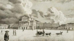 Teatr Wielki w Warszawie. Ok. 1840-41 r. Źródło: CBN Polona