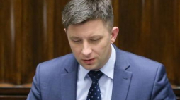 Michał Dworczyk, przewodniczący Komisji Łączności z Polakami za Granicą. Fot. PAP/P. Supernak