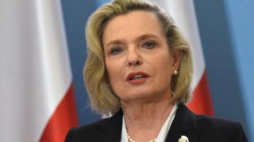 Anna Maria Anders, przewodnicząca Rady Ochrony Pamięci Walk i Męczeństwa. Fot. PAP/R. Pietruszka