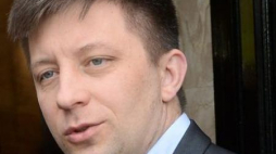 Przewodniczący sejmowej komisji ds. łączności z Polakami za granicą Michał Dworczyk. Fot. PAP/B. Zborowski