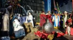 Orszak Trzech Króli w Warszawie 2015 r. Fot. PAP/J. Kamiński