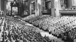  Uroczysta inauguracja Soboru Watykańskiego II. Fot. PAP/CAF
