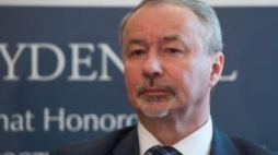 Rektor Uniwersytetu Śląskiego prof. Wiesław Banyś. Fot. PAP/G. Michałowski